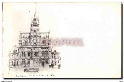 CPA Compiegne L'Hotel de Ville