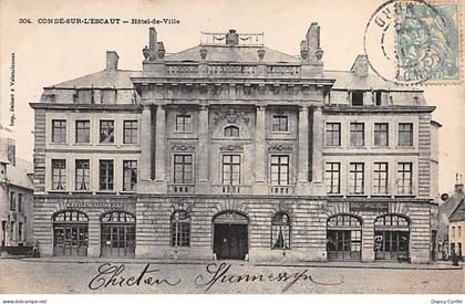 CONDE SUR ESCAUT - Hôtel de Ville - très bon état