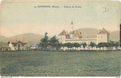 Carte Postale Ancienne - 69 - Condrieu - Château du Rozay - Colorisée - CPA - Voir Scans Recto-Verso - Poscard - Carta P