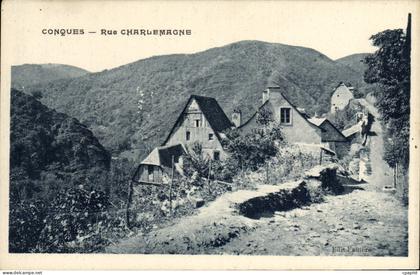 CPA Conques Rue Charlemagne