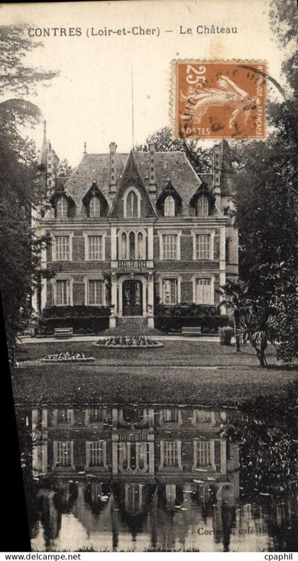 CPA Contres Le Chateau