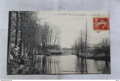 Corbeil Essonnes, moulin Galant, la place verte, Essonne 91