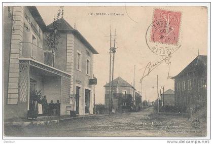 38 // CORBELIN   l'avenue   Edit Vialatte  **