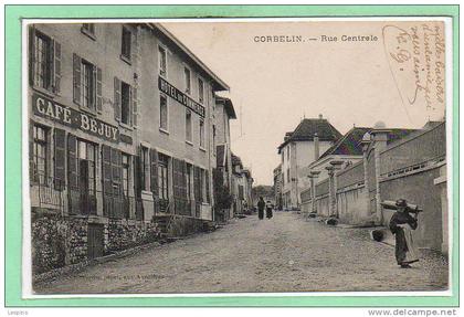38 - CORBELIN --  Rue centrale