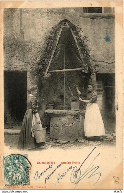 CPA CORBIGNY - Ancien Puits (457361)