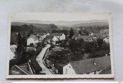 Cpsm 1950, Corcieux, rue de la vallée et le Rain Méline, Vosges 88