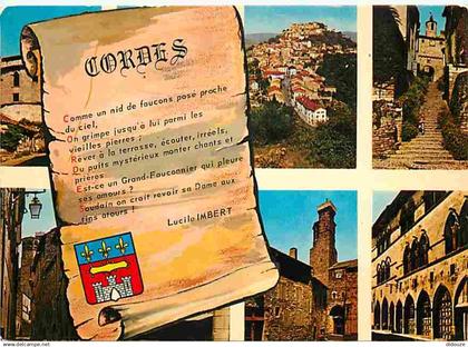 81 - Cordes - Multivues - CPM - Voir Scans Recto-Verso