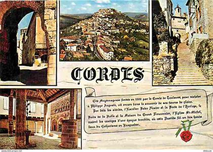 81 - Cordes - Multivues - CPM - Voir Scans Recto-Verso