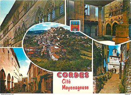 81 - Cordes - Multivues - CPM - Voir Scans Recto-Verso