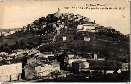 CPA CORDES Vue générale (615129)