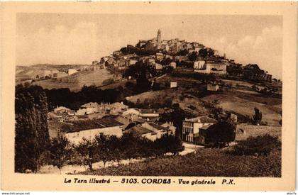 CPA CORDES Vue générale (615139)