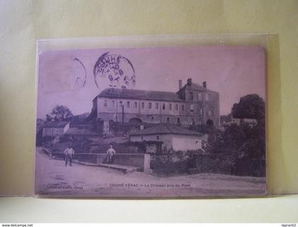 COUHE-VERAC (VIENNE) LE CHATEAU PRIS DU PONT.