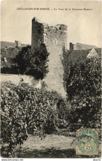 CPA Coulanges sur Yonne Tour de la Comtesse Mahaut (1478349)