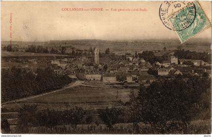 CPA Coulanges sur Yonne vue generale (1478347)