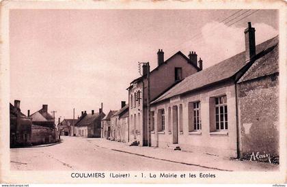 45* COULMIERS  la mairie – les ecoles      RL60,1118