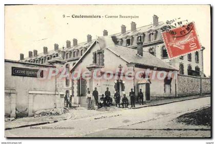 CPA Coulommiers Caserne Beaurepaire