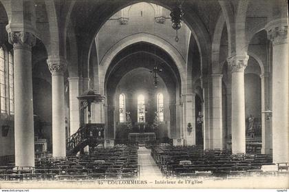 CPA Coulommiers Interieur de l'Eglise