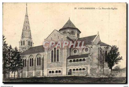 CPA Coulommiers La nouvelle eglise