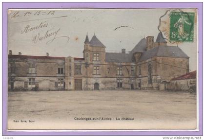 79 - COULONGES sur l'AUTIZE -- Le chateau