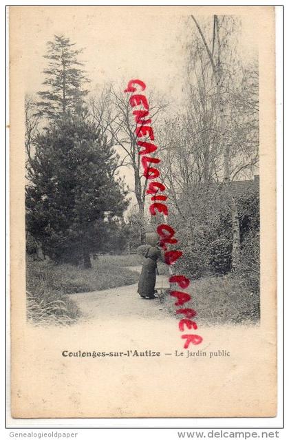 79 - COULONGES SUR L' AUTIZE - LE JARDIN PUBLIC