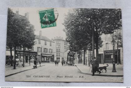 Courbevoie, place Hérold, Hauts de Seine 92