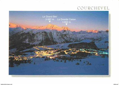 73 - Courchevel - Vue Générale au crépuscule - CPM - Voir Scans Recto-Verso