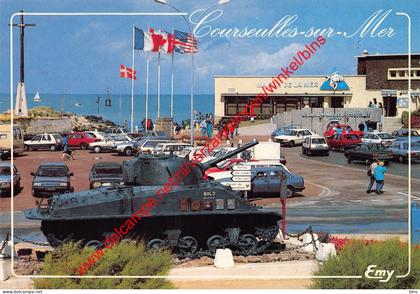 Tank Shermann - Maison de la Mer - Courseulles-sur-Mer - (14) Calvados