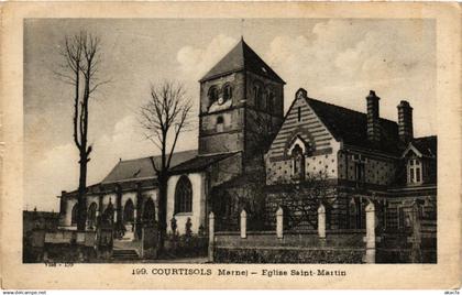 CPA COURTISOLS - Église St-MARTIN (364293)