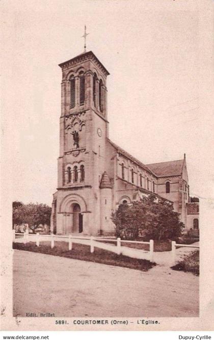 COURTOMER - L'Eglise - état