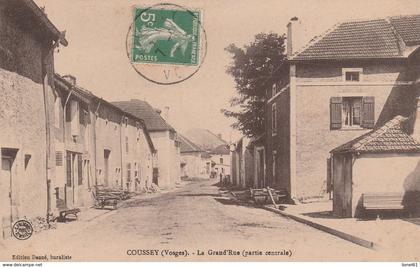 COUSSEY : (88) La Grande'rue (partie centrale)