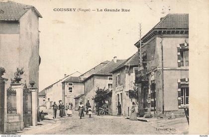 coussey * la grande rue * café * villageois