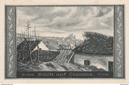 02 - CRAONNE - Blick auf Craonne (carte allemande)