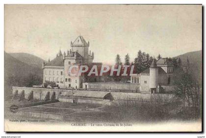 CPA Cremieu Le Vieux Chateau De St Julien