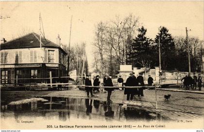 CPA CRÉTEIL Au Pont de CRÉTEIL (671853)