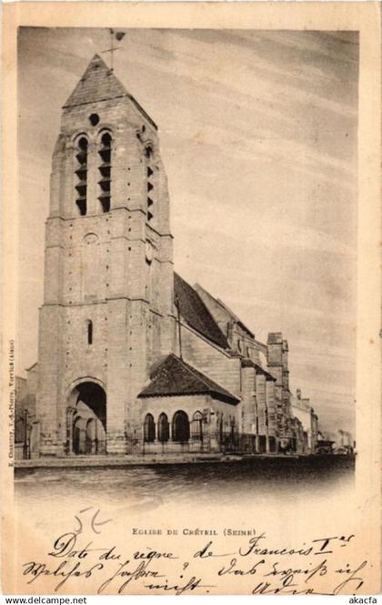 CPA CRÉTEIL Église de CRÉTEIL (569756)