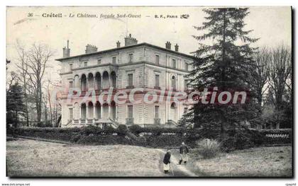 CPA Creteil Le Chateau Facade Sud Ouest