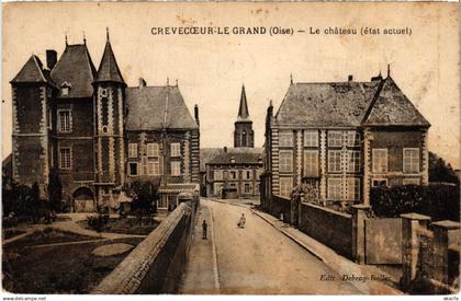 CPA Crévecoeur-le-Grand Le Chateau (1187203)