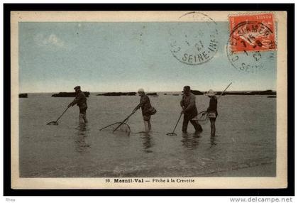 76 Mesnil-Val Criel-sur-Mer peche crevettes D76D K76255K C76192C RH078333