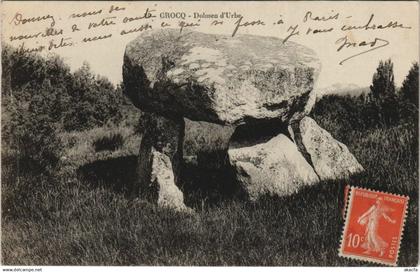 CPA CROCQ Dolmen d'Urbe (1144241)