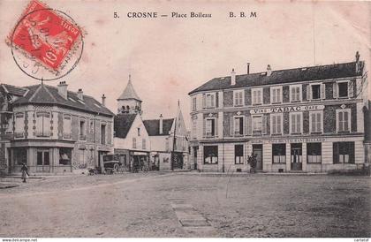 CROSNE . Place Boileau  .