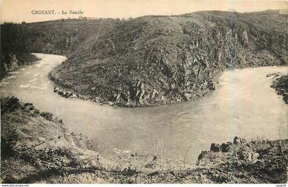 CPA Crozant la Boucle