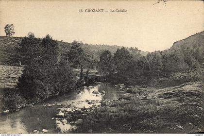 CPA Crozant la Cedelle