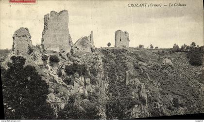 CPA Crozant Le Chateau