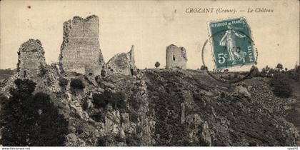 CPA Crozant Le Chateau