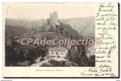 CPA Crozant Ruines