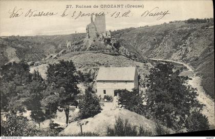 CPA Ruines de Crozant