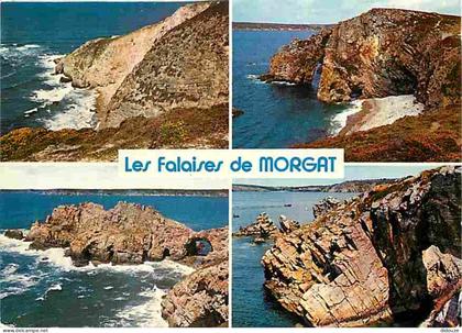 Carte Postale - 29 - Presqu'ile de Crozon - Morgat - Les Falaises - Multivues - Voir Scans Recto Verso