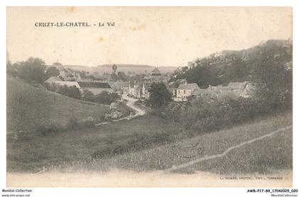 AWBP17-1008-89 - CRUZY-LE-CHATEL - Le val