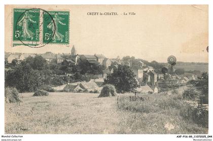 AXFP16-1122-89 - CRUZY-LE-CHATEL - La ville