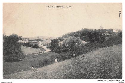 CAR-AGDP11-0647-89 - CRUZY-LE-CHATEL - Le val
